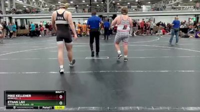 215 lbs Semis (4 Team) - Cole Grenier, South Side WC Black vs Kaleb Dumin, Bearcats