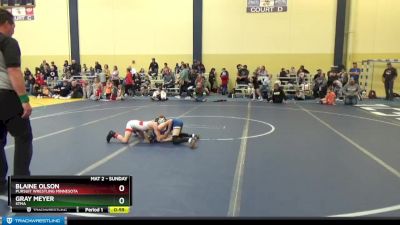 60 lbs Semifinal - Gray Meyer, STMA vs Blaine Olson, Pursuit Wrestling Minnesota