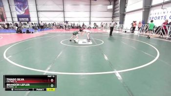 76 lbs Rd# 2 10:30am Friday - Thiago Silva, Cali Red vs Brandon Lefler, Olympia