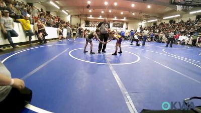 75 lbs Quarterfinal - Bronc Sumpter, Vian Wrestling Club vs Karson Summerfield, Salina Wrestling Club