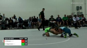 113 lbs Round 4 (6 Team) - Cameron Stinson, Spartan RTC Elite/BOTE vs Sebastian Degennaro, Minion Legends