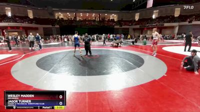 150 lbs Champ. Round 2 - Wesley Madden, Oklahoma vs Jagor Turner, Tough N Technical Wrestling Club (TNTWC)