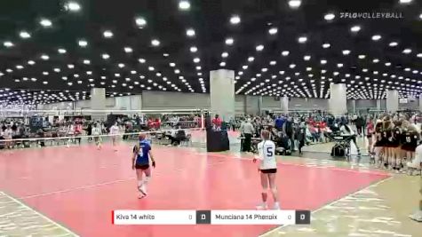 Kiva 14 white vs Munciana 14 Phenoix - 2022 JVA World Challenge presented by Nike - Expo Only