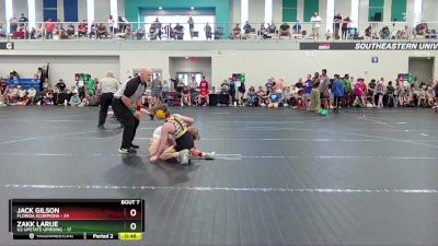 110 lbs Semis & 1st Wrestleback (8 Team) - Zakk Larue, U2 Upstate Uprising vs Jack Gilson, Florida Scorpions