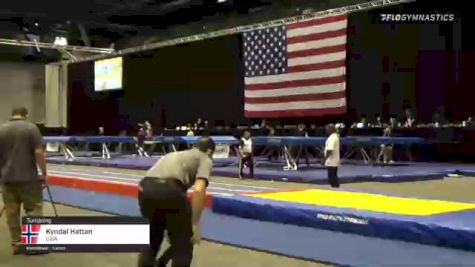 Kyndal Hattan - Tumbling, CIGA - 2021 USA Gymnastics Championships