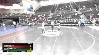 129 lbs Cons. Round 3 - Keenen Kelley, Syracuse vs Silas Staley, Corner Canyon