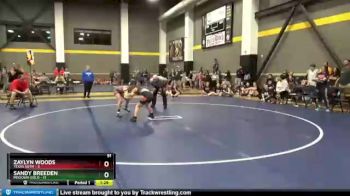 91 lbs Round 1 (12 Team) - Sandy Breeden, Missouri Gold vs Zaylyn Woods, Texas SOTM