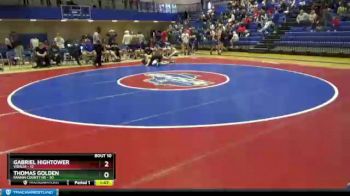 126 lbs 2nd Wrestleback (8 Team) - Gabriel Hightower, Vidalia vs Thomas Golden, Fannin County HS