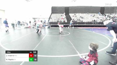 111 lbs Rr Rnd 9 - Jacob Inserra, Red Nose WC vs Nick Raptis, Darkhorse Arado