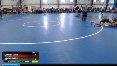 Elite 174 lbs Champ. Round 2 - Aiden Riggins, Iowa vs Lawson Losee, Upper Iowa