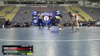 175 lbs Champ. Round 3 - Daniel Magayna, Immortal Athletics WC vs Jonathan Rocha, Wright Wrestling Academy