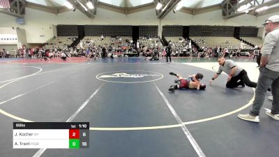 65 lbs Rr Rnd 1 - John Kocher, Washington Twp vs Austin Trant, Poquoson Bulls