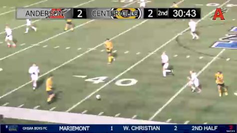 Replay: Anderson vs Centerville | Nov 3 @ 7 PM