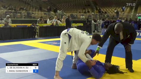 LEONARDO DE OLIVEIRA H. DUARTE vs ISAAC MANU SANKERSINGH 2024 Pan Jiu Jitsu IBJJF Championship