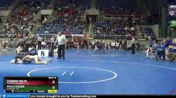 106 lbs Semis & Wb - Conner Melin, Kenmare-Bowbells vs Pitch Hager, #5 Velva