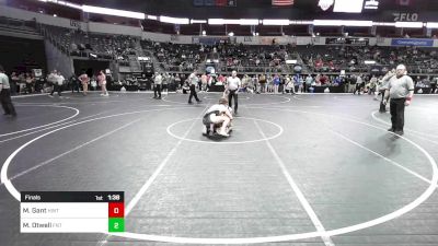 143 lbs Final - Mark Gant, Hinton Blackhawks vs Maeson Otwell, Florida National Team