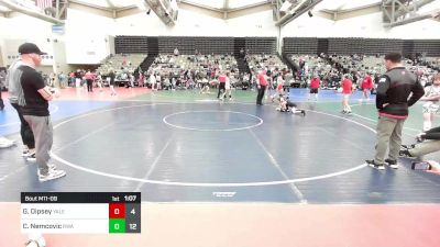 65 lbs Rr Rnd 9 - Georgie Dipsey, Yale Street vs Christopher Nemcovic, Roundtree Wrestling Academy Blue