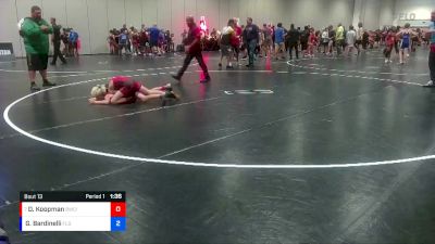 74 lbs Quarterfinal - Deklan Koopman, Bears Wrestling Club Inc. vs Greysan Bardinelli, Florida