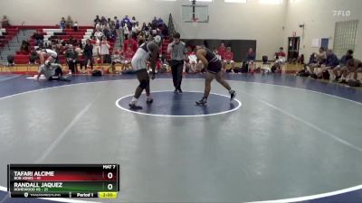 215 lbs Quarters & Wb (16 Team) - Randall Jaquez, Homewood Hs vs Tafari Alcime, Bob Jones