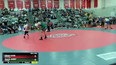 190 lbs Champ. Round 1 - Uriah Cook, Norwood vs Trace Avery, Conifer