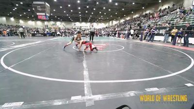 85 lbs Quarterfinal - Ricky Almaguer, Victory Wrestling-Central WA vs Aiden DiFrancisco, Poway Elite