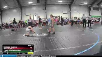 86 lbs Round 3 (6 Team) - Carson Carter, North Brevard vs Christain Rodriguez, Icon