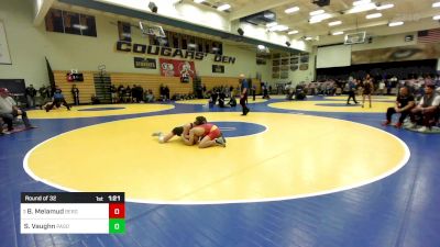 123 lbs Round Of 32 - Brian Melamud, Bergen Catholic (NJ) vs Shane Vaughn, Paso Robles