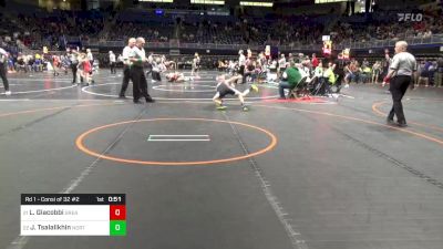 105 lbs Rd 1 - Consi Of 32 #2 - Luca Giacobbi, Greater Latrobe vs Jake Tsalalikhin, Northwestern Lehigh