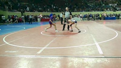 94 lbs Quarterfinal - Halle Wassenberg, Sallisaw Takedown Club vs Jaeden Wheeler, Chickasha Wrestling