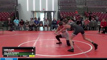 129 lbs Round 3 (8 Team) - Cash Clark, Team Ohio (OH) vs Malachi Puckett, Minions Black (GA)