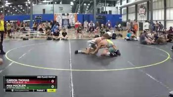 167 lbs Finals (8 Team) - Carson Thomas, Team Gotcha Blue vs Max Macklem, Attrition Wrestling