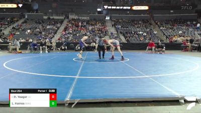 126 lbs 3rd Place Match - Hyatt Yeager, Center Grove vs Landen Haines, Brownsburg