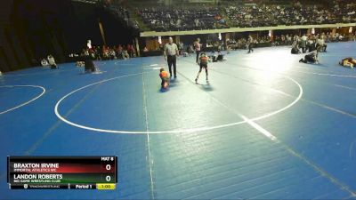 67 lbs Cons. Round 5 - Landon Roberts, Big Game Wrestling Club vs Braxton Irvine, Immortal Athletics WC