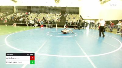 115-H lbs Quarterfinal - Armani McCann, Elite Wrestling vs Robert Rodriguez, Red Nose Wrestling School