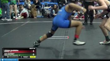 130 lbs Round 5 (8 Team) - Josiah Barrera, Rednose vs Ian Ramsey, Virginia Team Predator