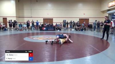 62 kg Cons 4 - Nelson Baker, Rochelle Wrestling Club vs Tony Pena, Kansas