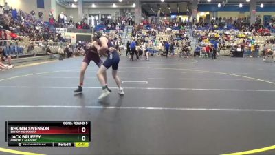 132 lbs Cons. Round 5 - Rhonin Swenson, Bishop McNamara vs Jack Bruffey, Gerstell Academy