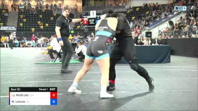 143 lbs 3rd Place Match - Jamilah McBryde, Life University vs Maya Letona, Columbia