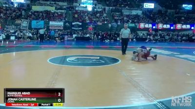 A - 103 lbs Cons. Semi - Jonah Casterline, Laurel vs Marquis Abad, Butte Central