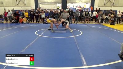 127 lbs Round Of 16 - Leyton Zacherl, Commodore Perry vs Colton Sarles, Canon-McMillan