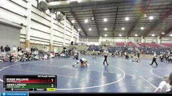 106 lbs Finals (2 Team) - Remington Judd, Utah Green vs Hudson Anderson, Black Fox Wrestling