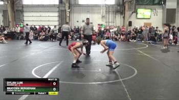 76 lbs Round 6 (8 Team) - Dylan Luik, Ranger WC vs Brayden Bergeman, Askren WA Red