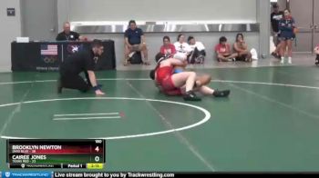 180 lbs Round 1 (8 Team) - Brooklyn Newton, Ohio Blue vs Cairee Jones, Texas Red