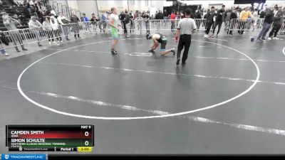 190 lbs Semifinal - Camden Smith, Iowa vs Simon Schulte, Southern Illinois Regional Training Center