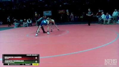 120-3A Champ. Round 1 - Onesimo Rodriguez, Pueblo Central vs Brandon Hansen, Valley