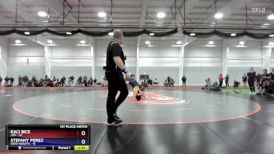 101 lbs Finals (2 Team) - Stefany Perez, Siena Heights vs Devyn Gomez, Life