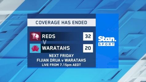Replay: Waratahs vs Reds | Mar 26 @ 11 AM