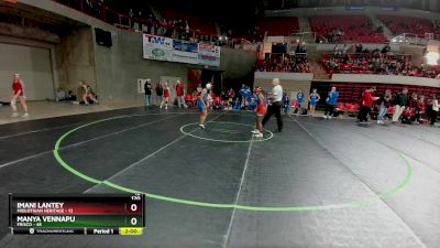 120 lbs Round 1 (16 Team) - Imani Lantey, Midlothian Heritage vs Manya Vennapu, Frisco