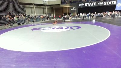 114 lbs Cons. Round 2 - Zeke James, Hoquiam Jr. Grizzly Wrestling Club vs Riley Mazza, Chinook Wrestling Club