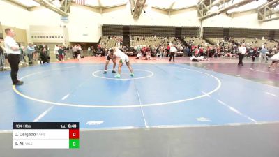 184-H lbs Consi Of 8 #1 - Owen Delgado, Ramsey vs Subtain Ali, Yale St